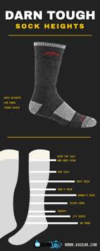 Darn Tough Socks Size Charts Mens Womens And Kids Chart