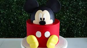 easy disney mickey mouse cake you