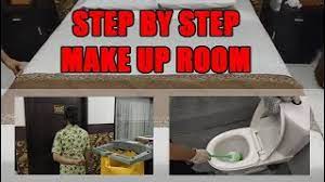 step by step make up room you