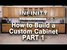 how to build a custom cabinet part 1