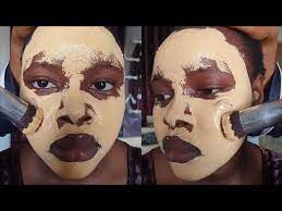 viral nigerian bridal makeup and
