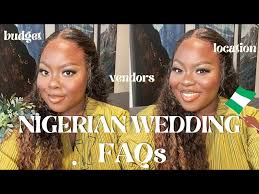 our nigerian wedding budget planning