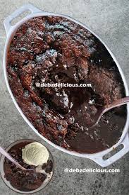 easy hot fudge chocolate pudding cake