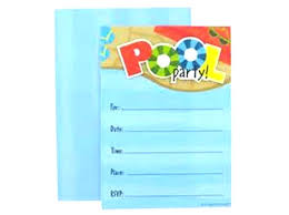 Pool Party Invitation Template In Addition To Invitations Swimming
