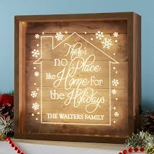 Find your thing or open your own shop. Personalized No Place Like Home For The Holidays Light Box Walmart Com Walmart Com