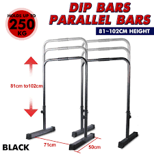 On amazon these were around 100 dollars, i made them for around 20. Adjustable Home Diy Parallel Bar Chin Up Dip Station Push Pull Up Gym Fit Bar Ebay