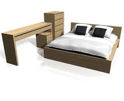 Universal youth platform bedroom set king size deco polished bedroom set w led lights full size. Ikea Malm Bedroom Furniture Set 3d Model 10 C4d Free3d