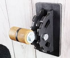 Steampunk Double Light Switch Cover