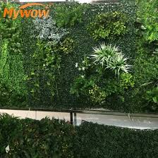 artificial plant grass wall panel for