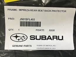 2018 2023 Subaru Crosstrek Impreza Rear