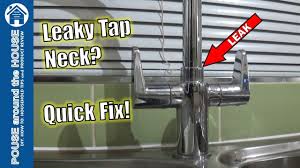how to fix a leaking kitchen tap mixer