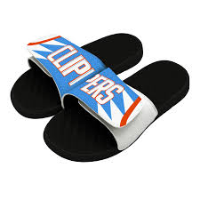 Shop la clippers city edition jerseys and uniforms at fansedge. Islide Usa Los Angeles Clipper Nba Custom Slide Sandals