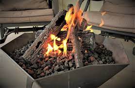 Steel Logs Fire Pit Set Fire Pit Logs