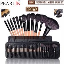 pearlin 24 pieces makeup brushes
