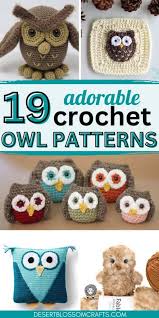 15 Adorable Free Crochet Owl Patterns