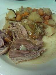 crock pot pork roast potatoes and