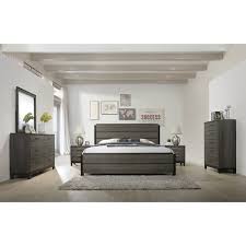 Antique luxury wooden bedroom set is used imported oak solid wood and leather with carved for the bedroom furniture. Ioana 187 Antique Grey Wood 6 Piece King Size Bedroom Set On Sale Overstock 14988618