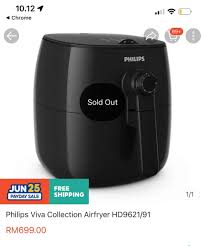 philips airfryer hd9621 91 tv home