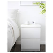 Add a gift receipt for easy returns. Malm White Chest Of 2 Drawers 40x55 Cm Ikea