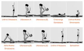 This sequence of poses comes from the sanskrit words— surya (sun) and namaskar (to bow to) and is a salute and adoration to the sun. Day 25 Yoga Teacher Training Day Jen Montgomery Photography