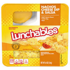 lunch combinations nachos cheese dip