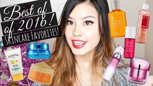 my yearly 2016 skincare favorites