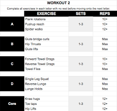 bodyweight home workout program for