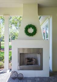 39 Outdoor Stucco Fireplace Ideas You