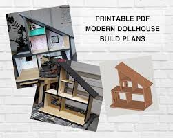 Modern Dollhouse Printable Pdf