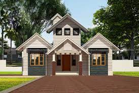 Colonial Style Small Home Design With