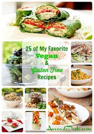 favorite vegan and gluten free recipes
