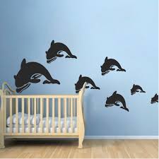 Dolphin Wall Decal Stickers Trendy