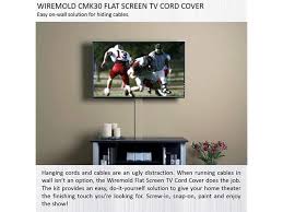Yenilik Cord Cover For Wall Mounted Tv