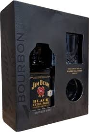 jim beam black bourbon whiskey gift