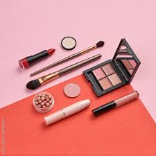 woman essentials cosmetic makeup