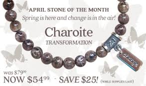 charoite jewelry a healing bracelet