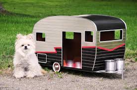 Pet Camper A Tiny Dog House Shaped