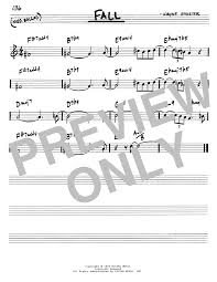Wayne Shorter Fall Sheet Music Notes Chords Download Printable Real Book Melody Chords Bass Clef Instruments Sku 62119