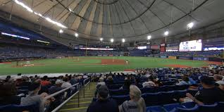 Tropicana Field Section 118 Tampa Bay Rays Rateyourseats Com