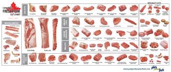 Pork Cut Chart Ontario Pork Recipe Site Pig Cuts Chart Alnwadi