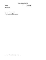 18 printable essay outline worksheet
