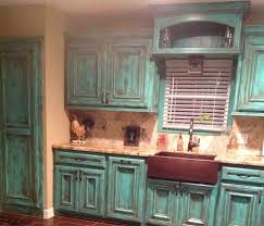 newest 24+ rustic turquoise kitchen