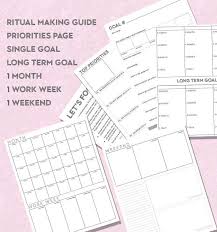 Focus Planner Organizer Daily Monthly Weekly List Maker Personal