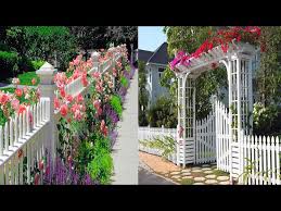 Best White Picket Fence Garden Ideas