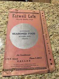 1940 039 s eatwell cafe restaurant