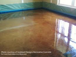 staining concrete floor basics