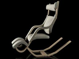 Varier (stokke) gravity balans chair, upholstery in best quality red suède. Gravity Balans 3d Model Varier Furniture Germany