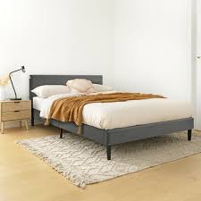 Studio Home Charcoal Laybell Fabric Bed