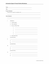 informative speech outline templates examples informative speech outline 23