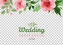 Wedding Invitation Paper Flower Wedding Flowers Hand Painted